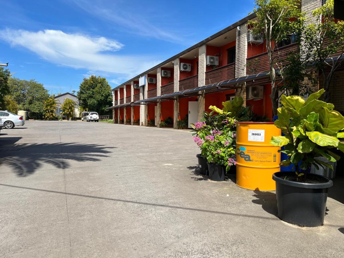 Central Jetty Motel Entrance Exterior foto